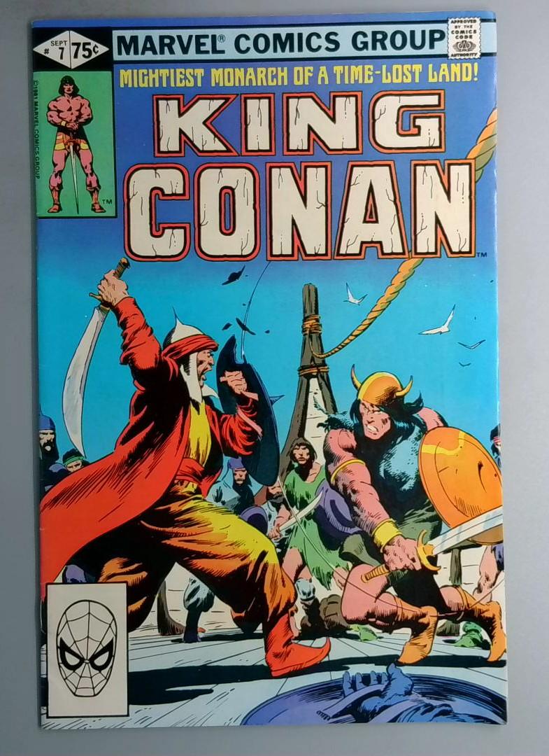 King Conan #7 Direct Edition Marvel 1981 SN2