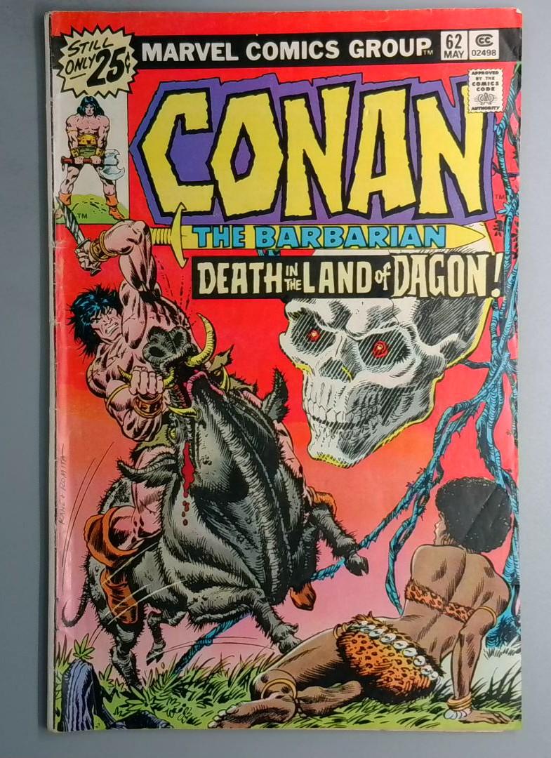 Conan the Barbarian #62 Marvel Comics May 1976 SN1