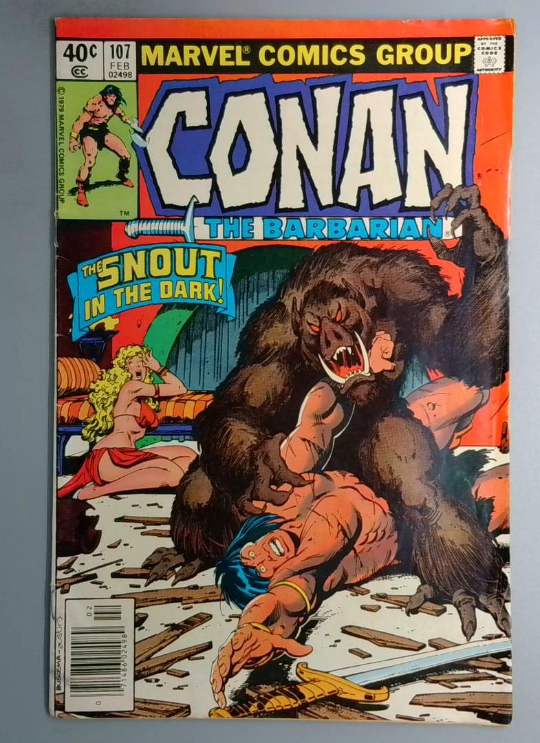 Conan the Barbarian #107 Marvel 1980 SN1