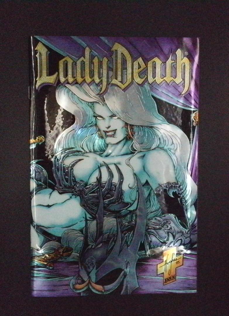 Lady Death III: The Odyssey #1 NM- HUGHES Wraparound Cvr 1993 Chaos Comics EK1