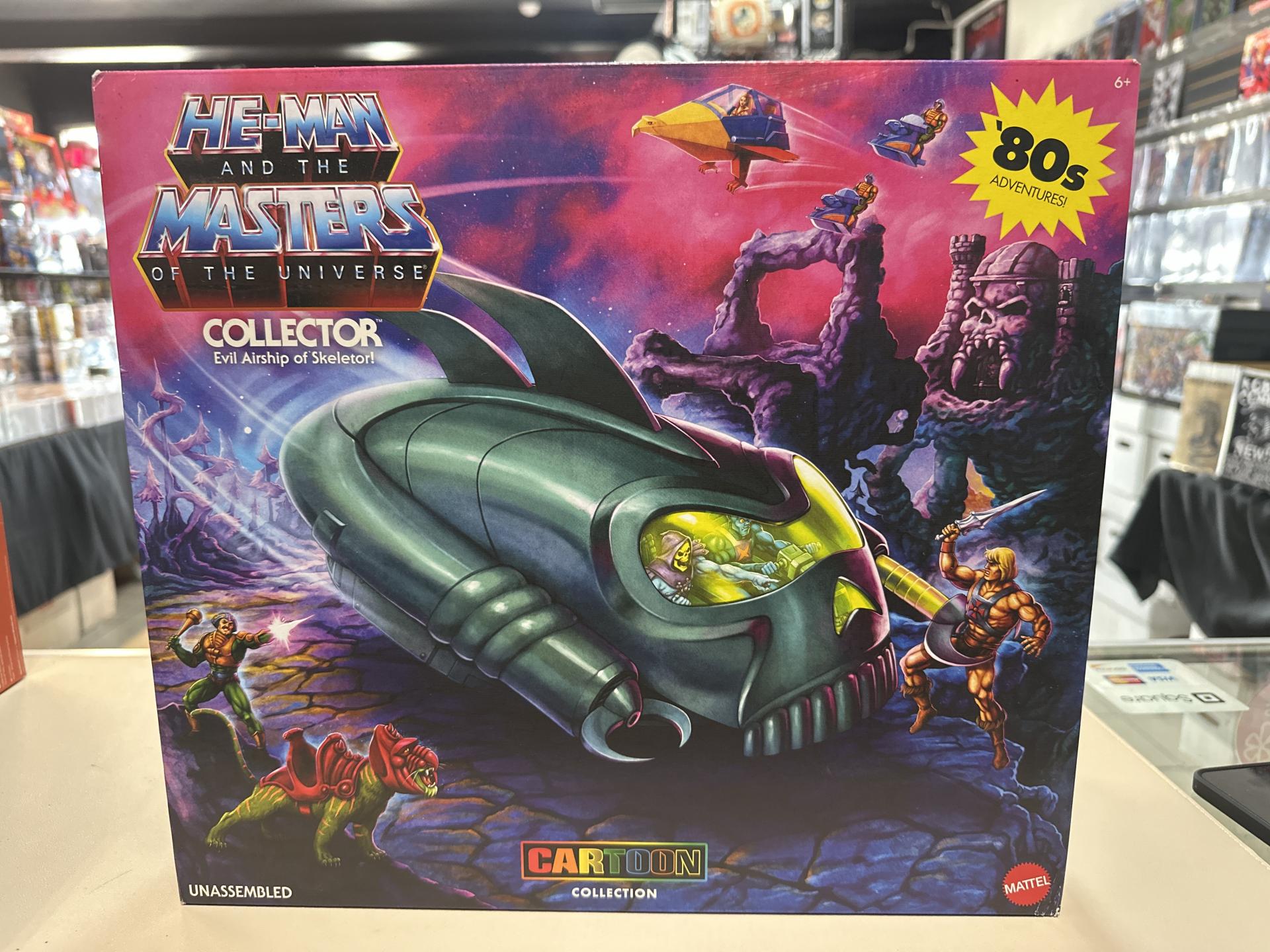 Evil Airship of Skeletor Collector He-Man and the Masters of the Universe Mattel