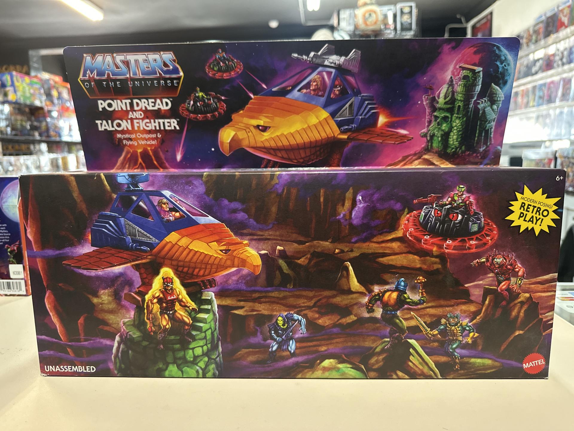 Point Dread and Talon Fighter Masters of the Universe Mattel BJT1