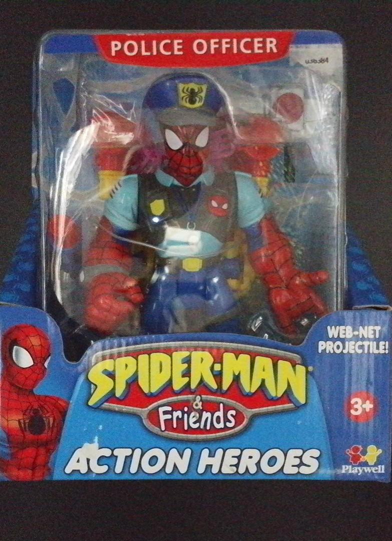 Police Officer Spider-Man Spider-Man & Friends Action Heroes Playwell