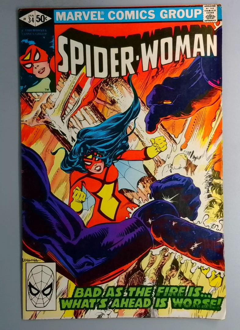 Spider-Woman #34 Marvel 1981 SN1