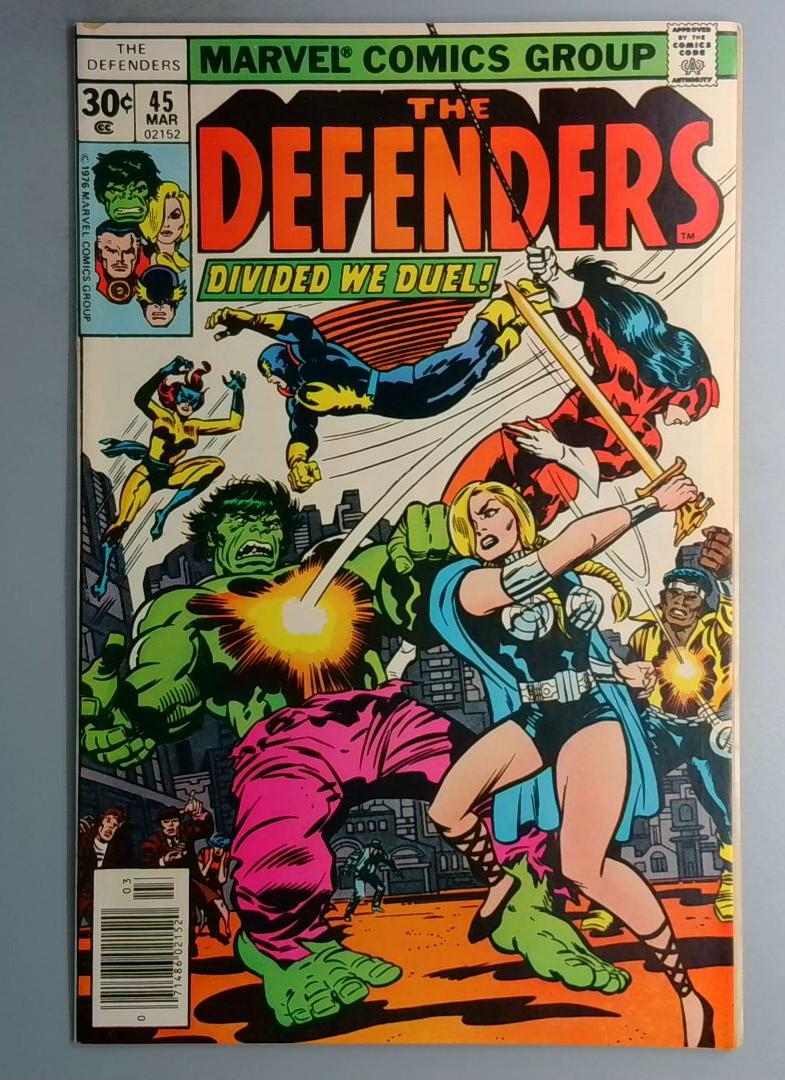 Defenders #45 VF Clea Appearance Marvel 1977 SN1