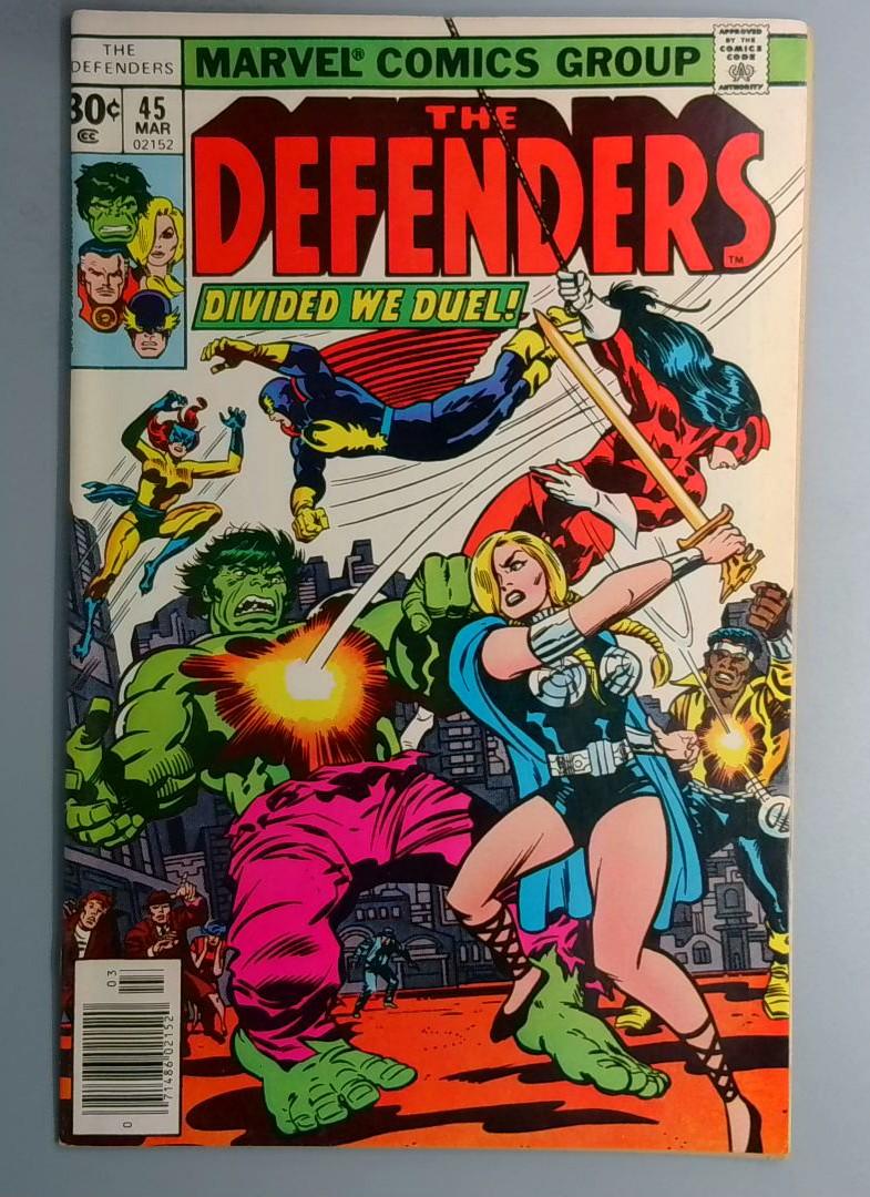 Defenders #45 VF/NM Clea Appearance Marvel 1977 SN1