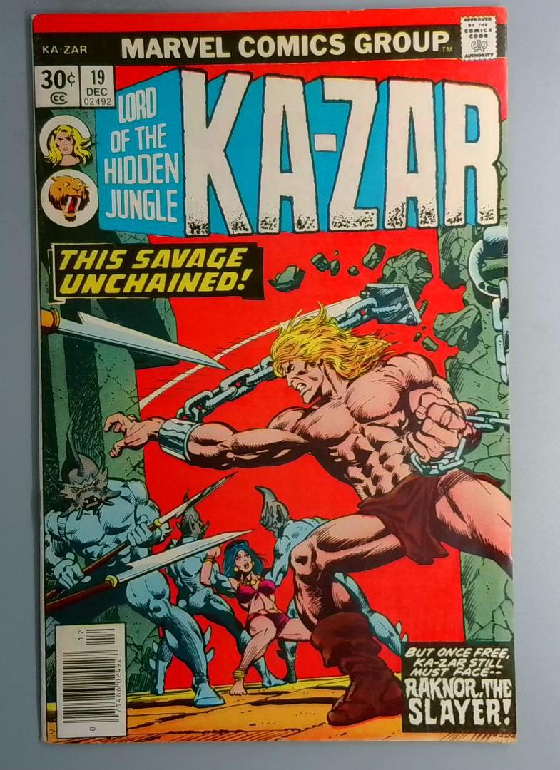 Ka-Zar #19 Marvel 1976 SN1
