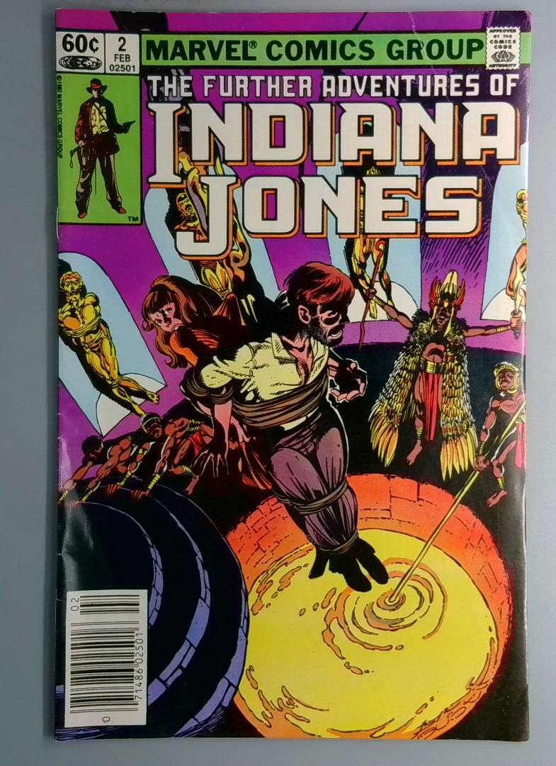 The Further Adventures of Indiana Jones #2 Marvel 1983 SN1