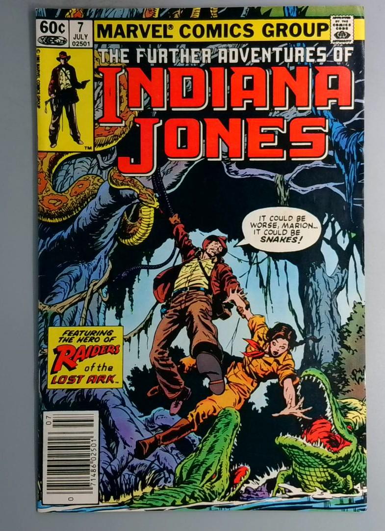 The Further Adventures of Indiana Jones #7 Marvel 1983 SN1