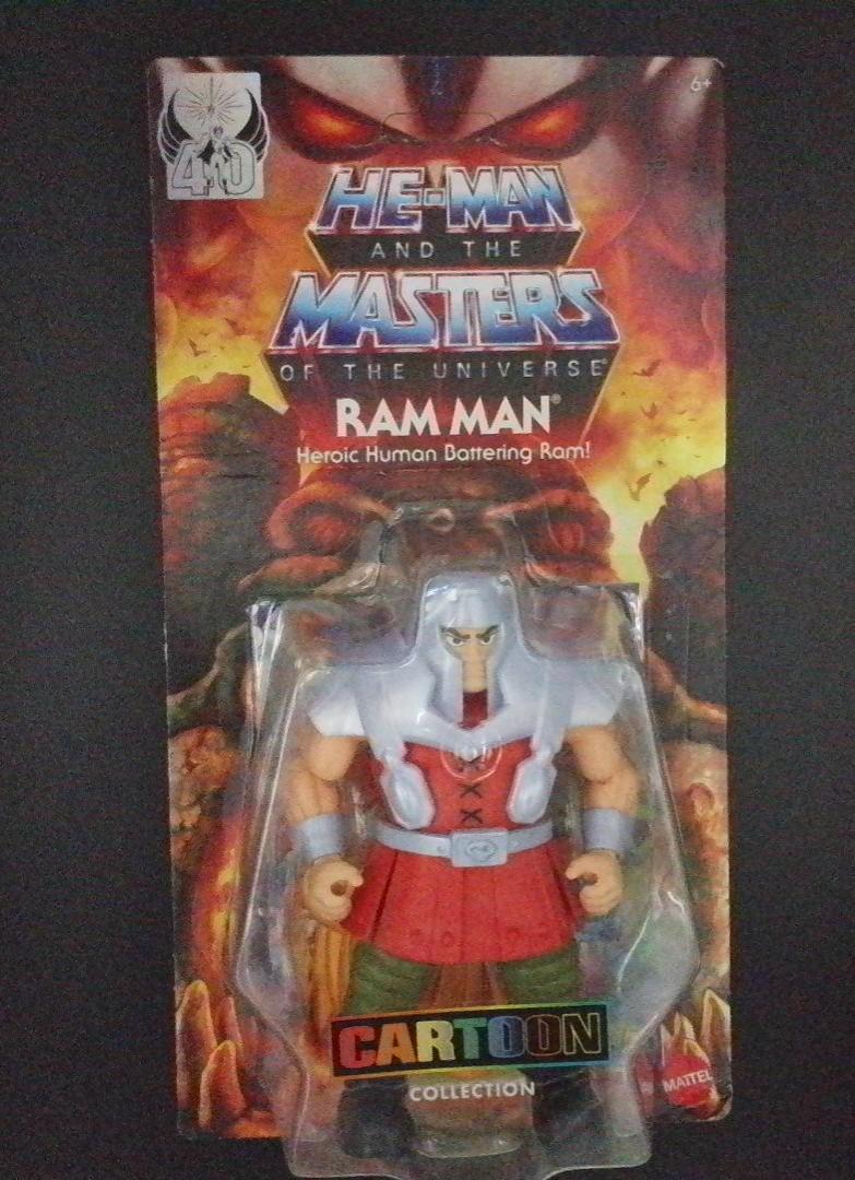Ram-Man He-Man Masters of the Universe Cartoon Collection Mattel BJT1