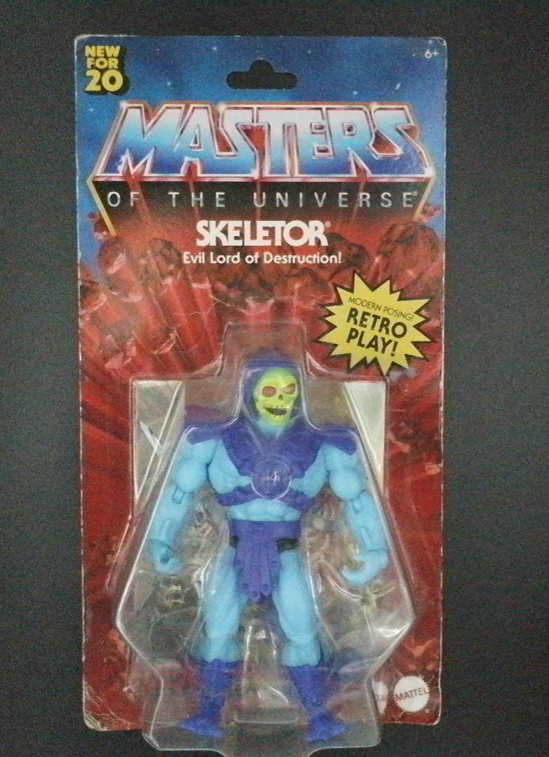 Skeletor Masters of the Universe Origins RETRO Mattel 2020 BJT1