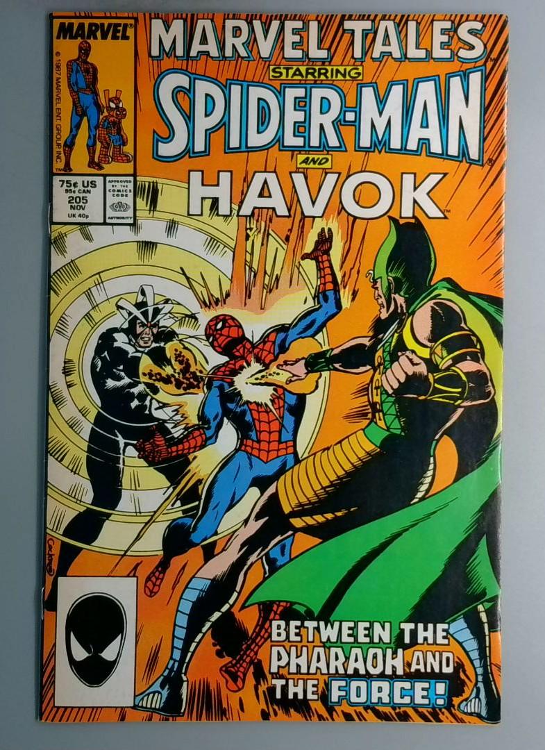 Marvel Tales #205 Reprints Marvel Team-Up 69 Direct Edition Marvel 1987