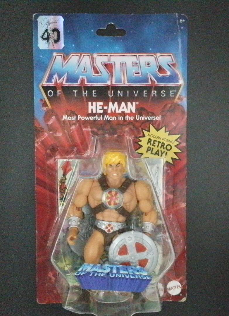 He-Man Masters of the Universe Mattel Origins 40th Anniversary 2020 BJT1