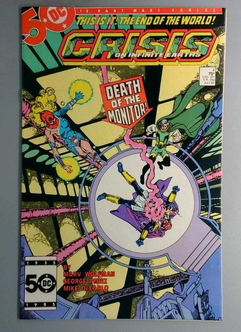 Crisis on Infinite Earths #4 DC 1985