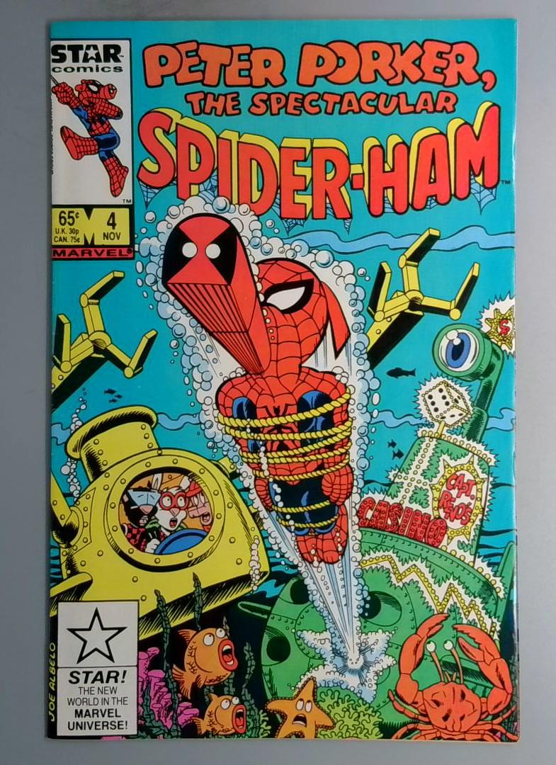 Peter Parker The Spectacular Spider-Ham #4 Marvel November 1983
