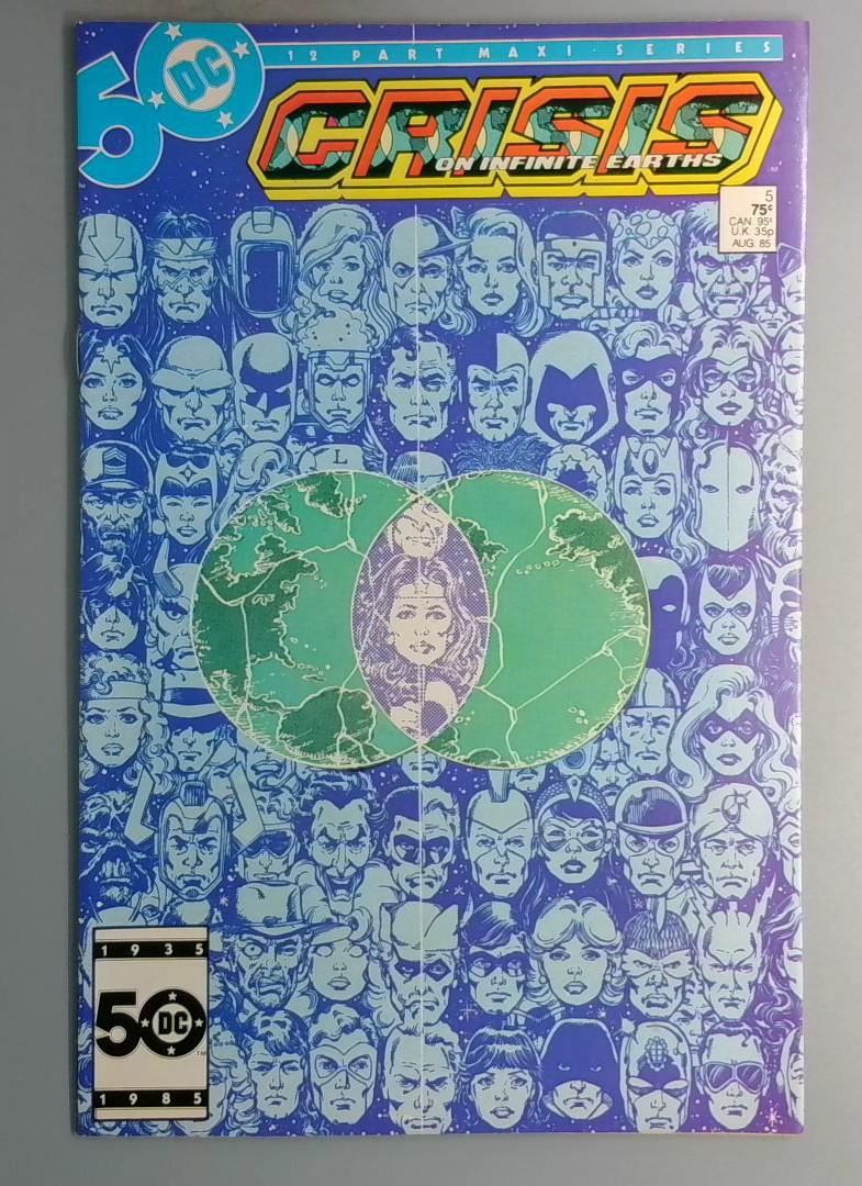 Crisis on Infinite Earths #5 Part Maxi Series DC 1985