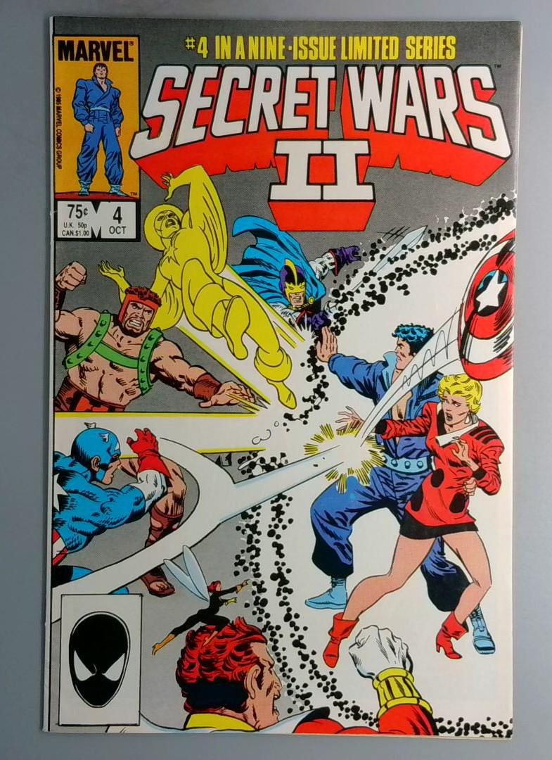 SECRET WARS II #4 1st Appearance of Algrim the Strong As Kurse MArvel 1985
