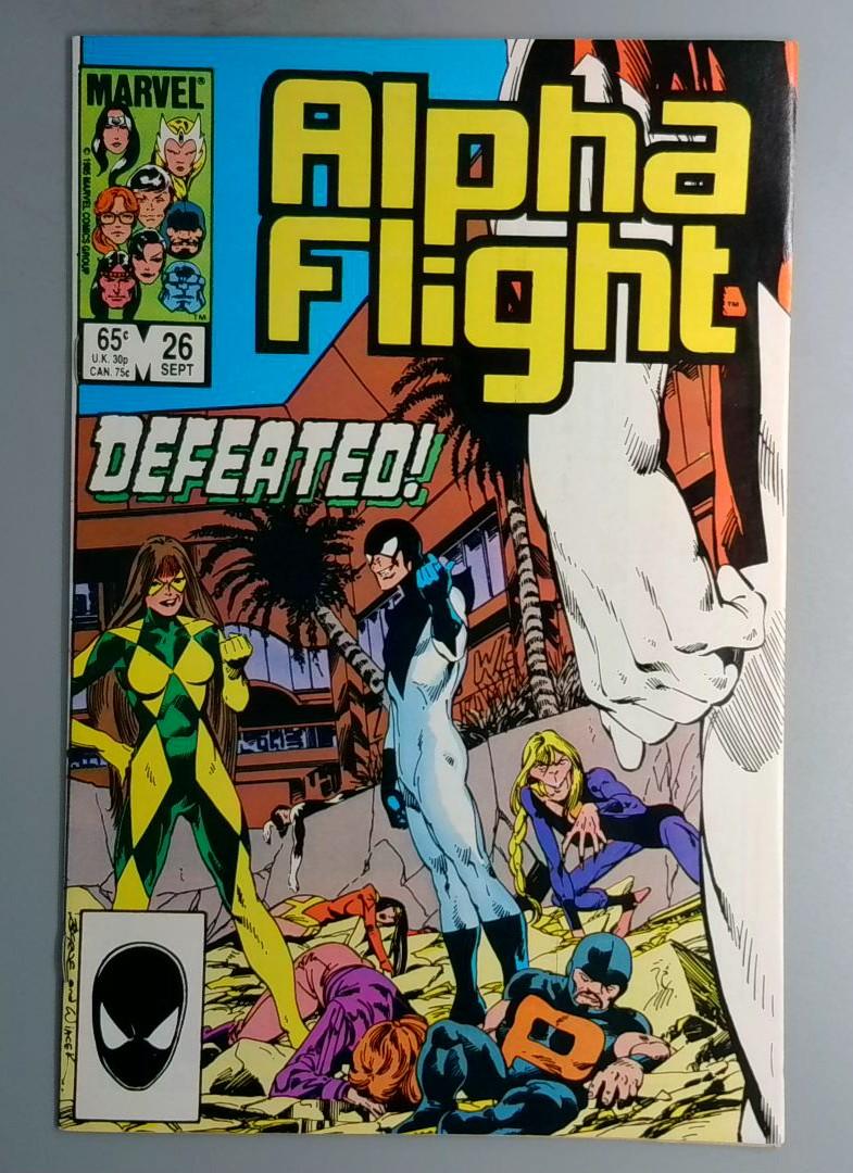 Alpha Flight #26 Marvel 1985