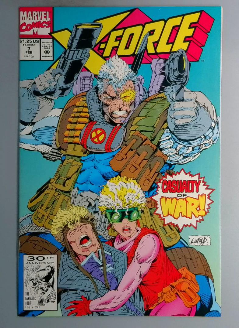 X-Force #7 NM Marvel 1991