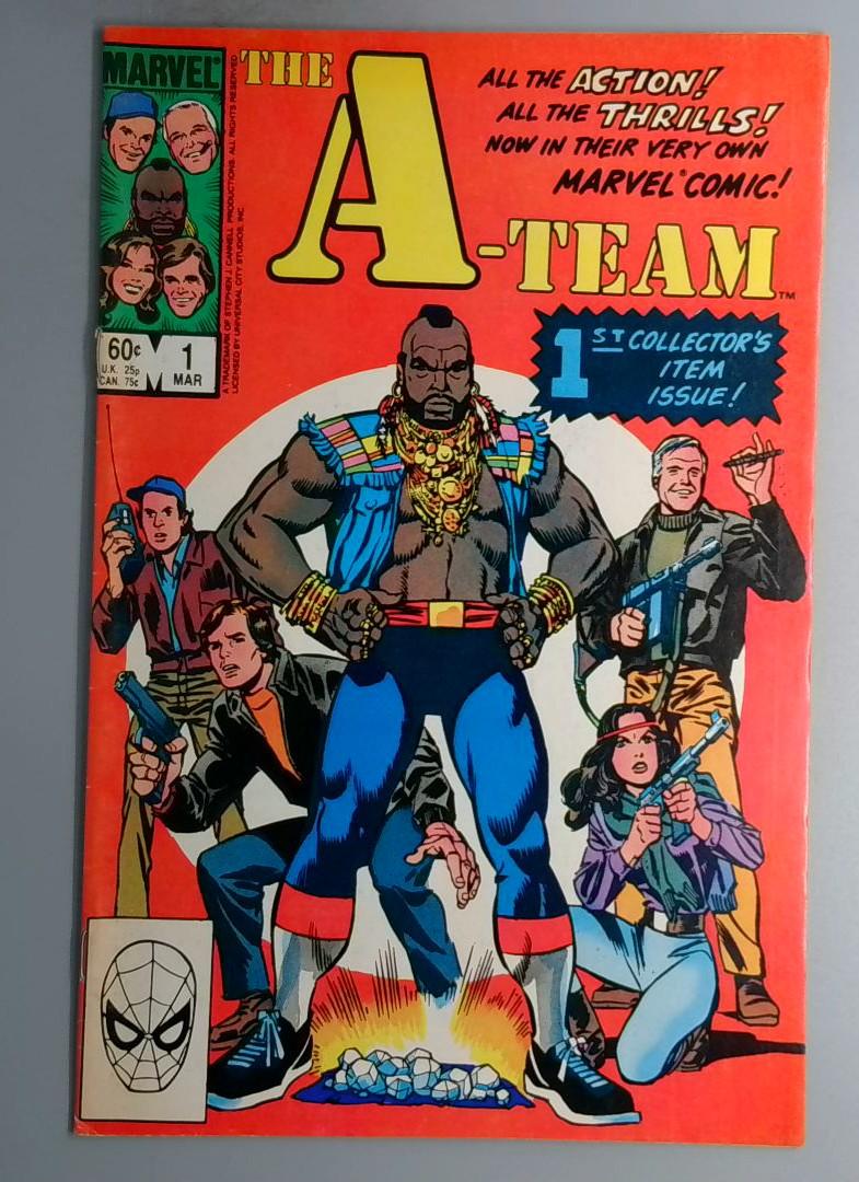 A-Team #1 Tv Show Tie-In Direct Edition Marvel 1984