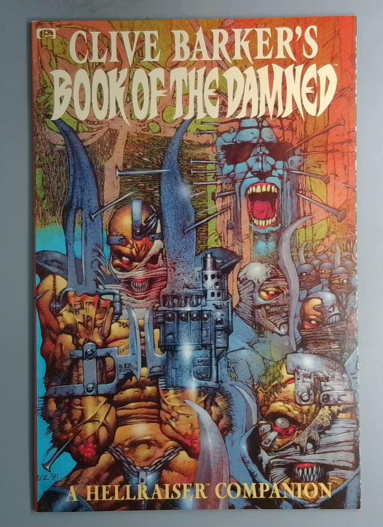 Clive Barker's Book of the Damned #1 A Hellraiser Companion Marvel 1991