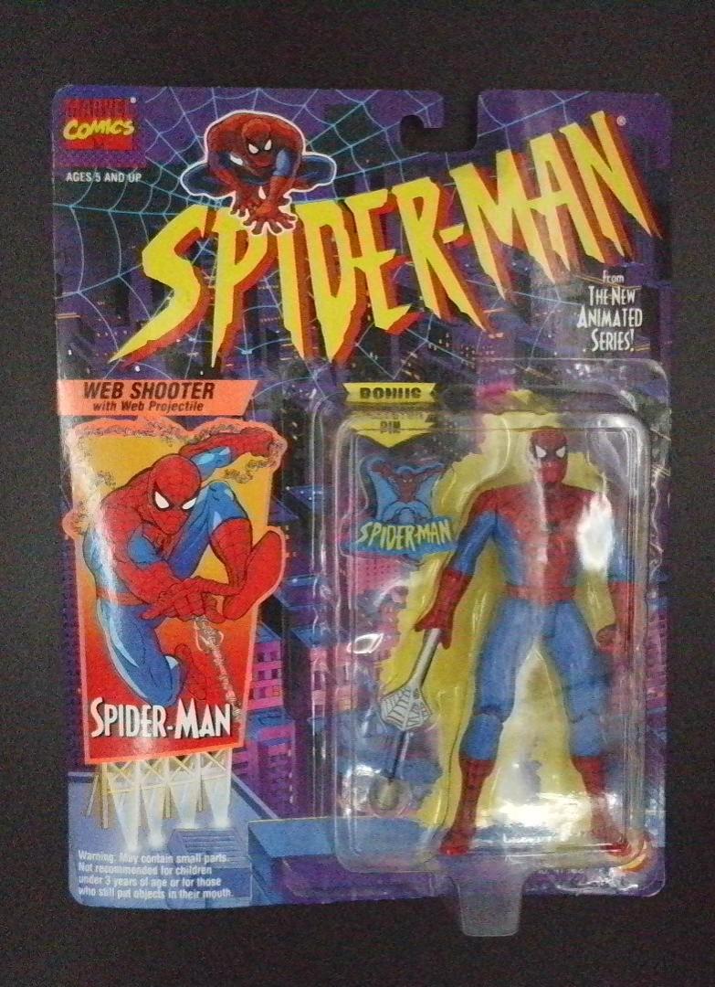Web Shooter Spider-Man New Animated Series Marvel Comics Toy Biz 1994 BJT1