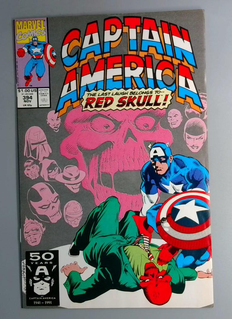 Captain America #394 Marvel November 1991