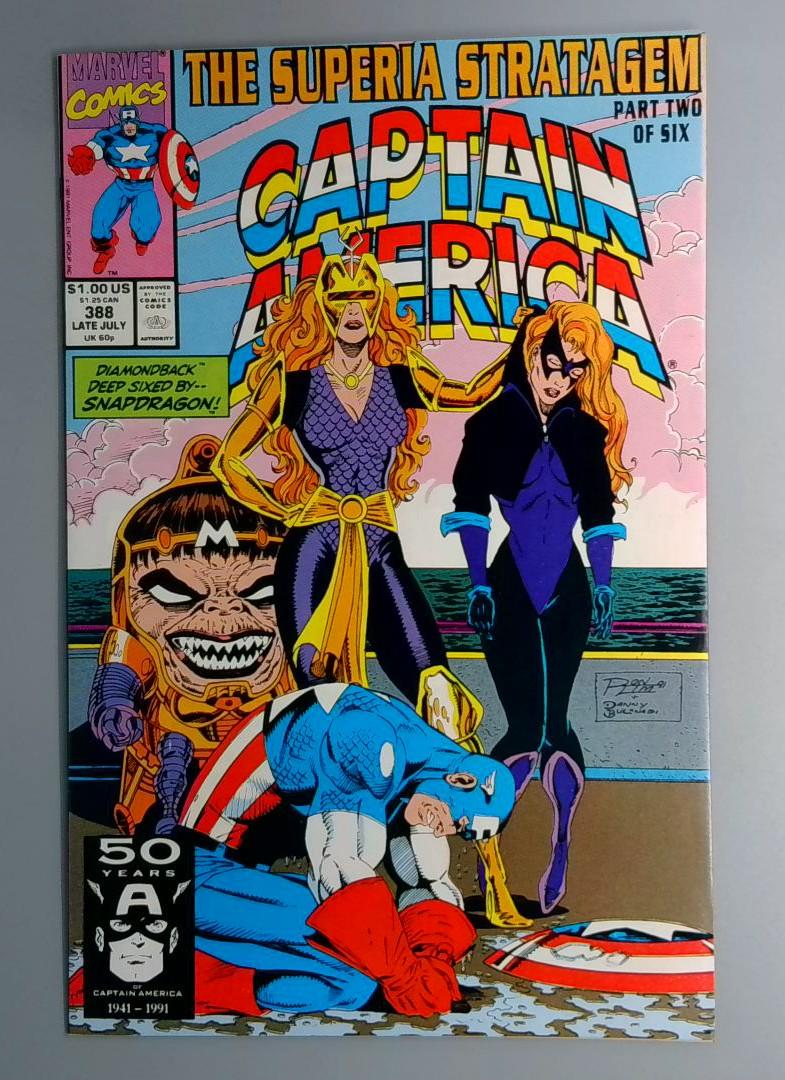 Captain America #388 Marvel 1991