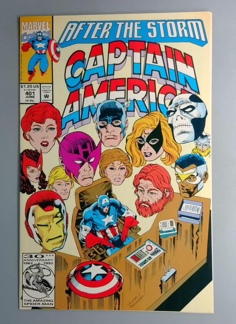 Captain America #401 NM- Marvel 1992