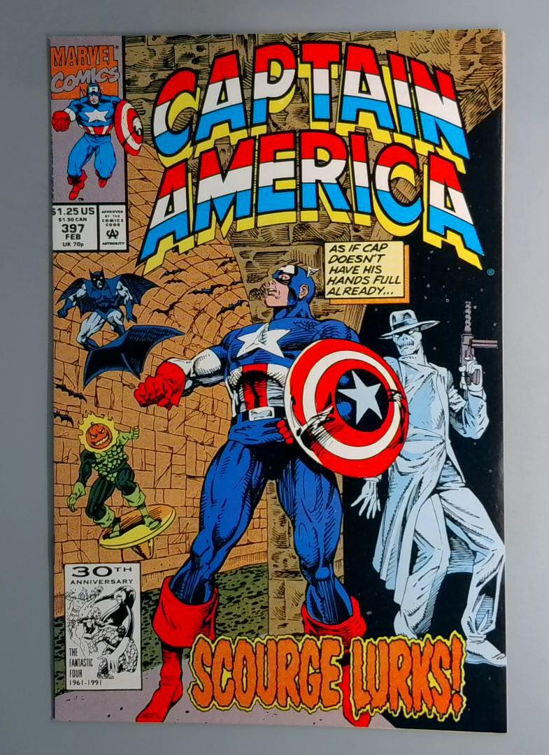 Captain America #397 VF Direct Edition Marvel 1992