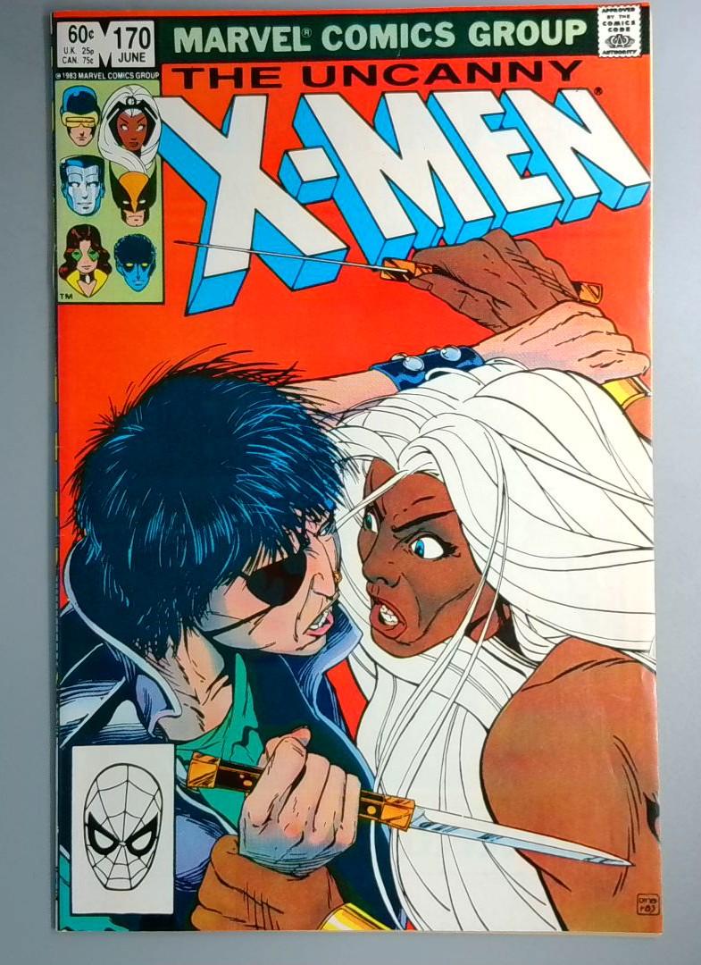 Uncanny X-Men #170 Direct Edition Marvel 1983 OE1