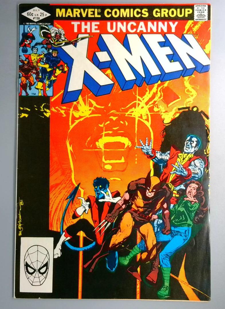 Uncanny X-Men #159 VF Dracula Marvel 1982 OE1