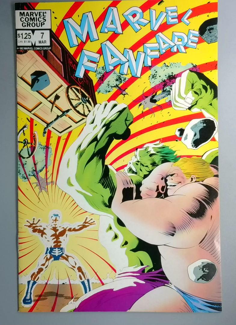 Marvel Fanfare #7 VF/NM Marvel 1983 OE1