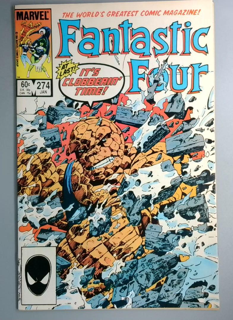 Fantastic Four #274 VF- Symbiote Issue Marvel January 1985 OE1