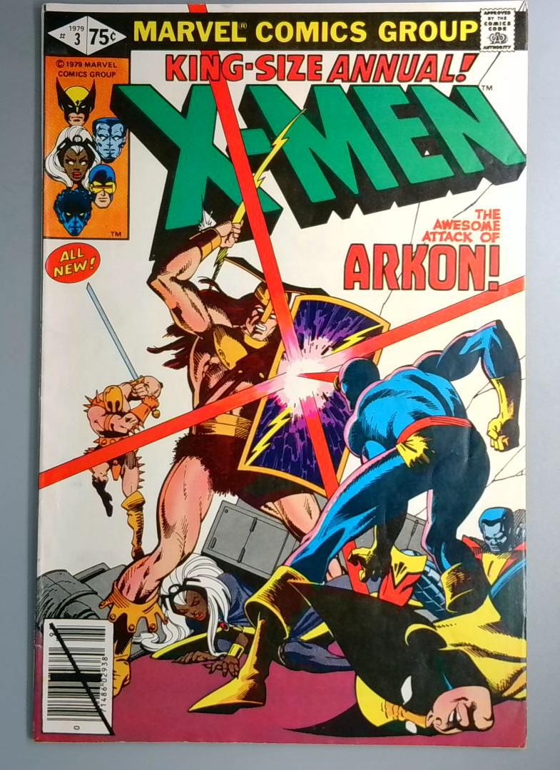 X-Men Annual #3 FN+ Arkon Marvel 1979 OE1