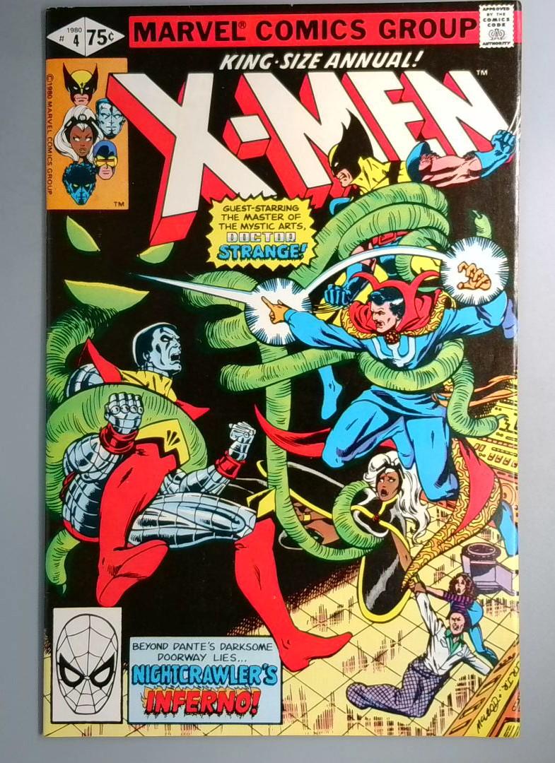 Uncanny X-Men Annual #4 VF Nightcrawler Origin Marvel 1980 OE1