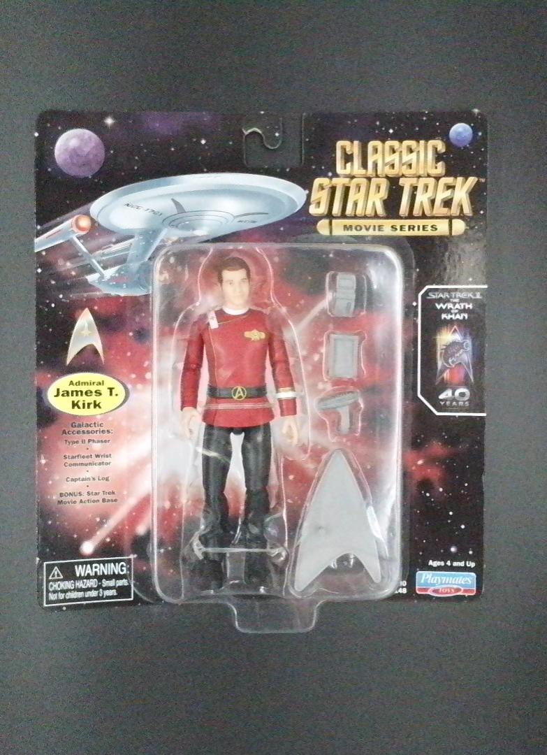 Admiral James T. Kirk Classic Star Trek Movie Series Playmates 2022