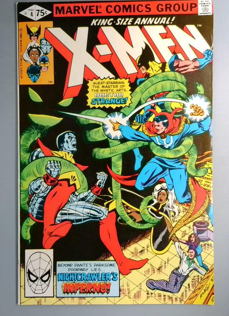 Uncanny X-Men Annual #4 NM Nightcrawler Origin Marvel 1980 OE1