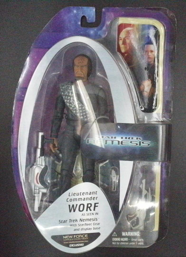 Lieutenant Commander Worf Star Trek Nemesis Playmates 2002