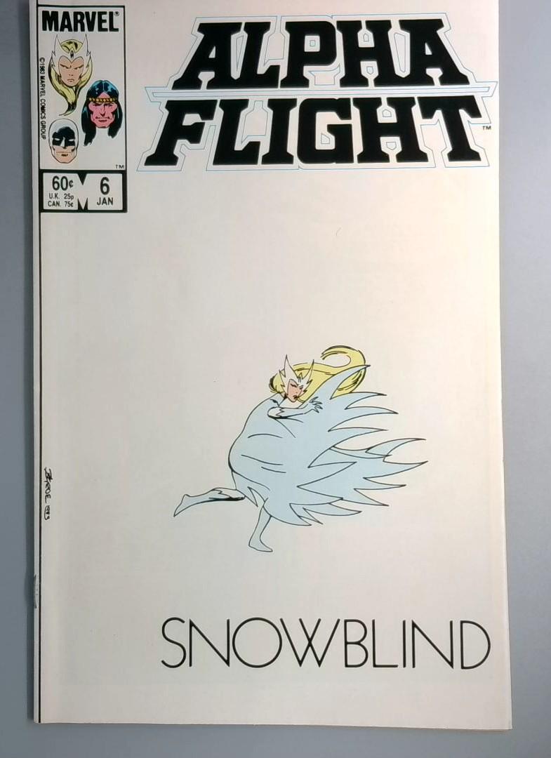 Alpha Flight #6 1st Appearance of Kolomaq Marvel 1984 OE1