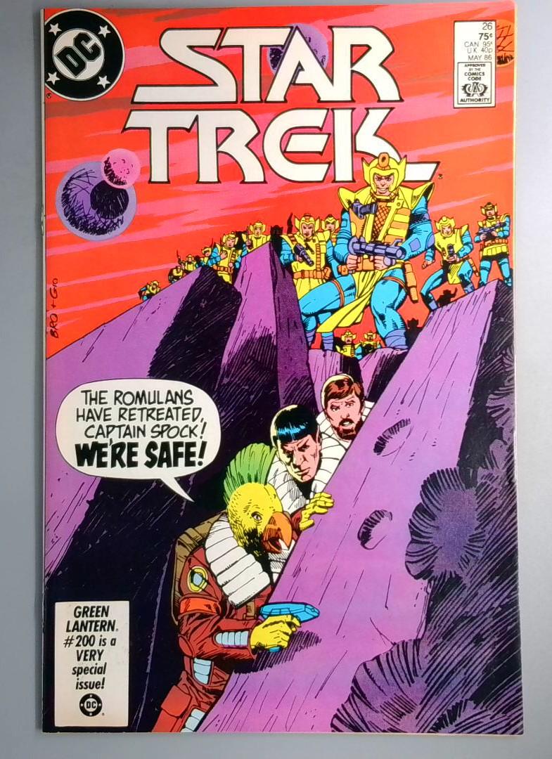 Star Trek #26 VF+ DC 1986 OE1