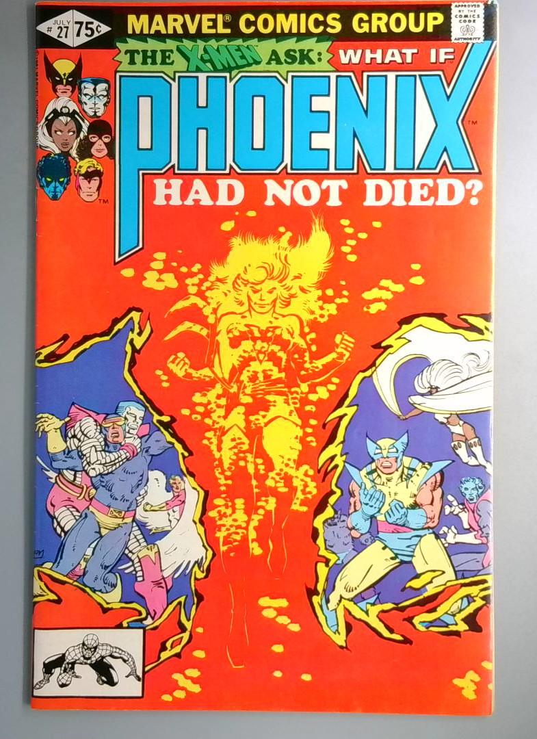 What If...? #27 VF- Phoenix Had Not Died? Direct Edition Marvel 1981 OE1