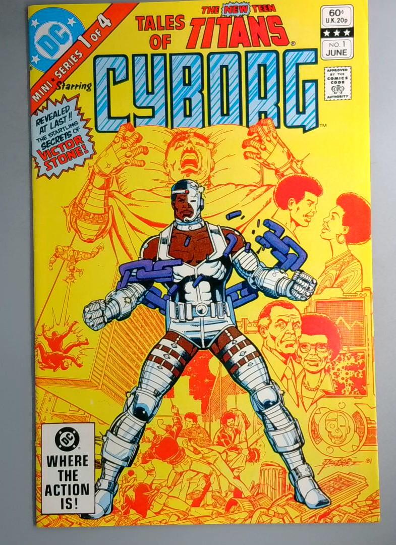 Tales of the Teen Titans Cyborg #1 VF DC Comics June 1983 OE1
