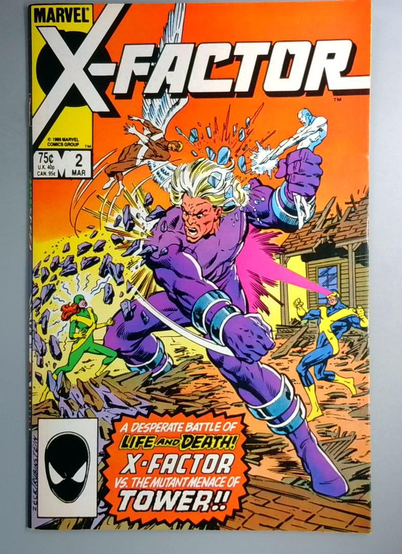 X-Factor #2 1st Artie Maddicks Marvel 1986 OE1
