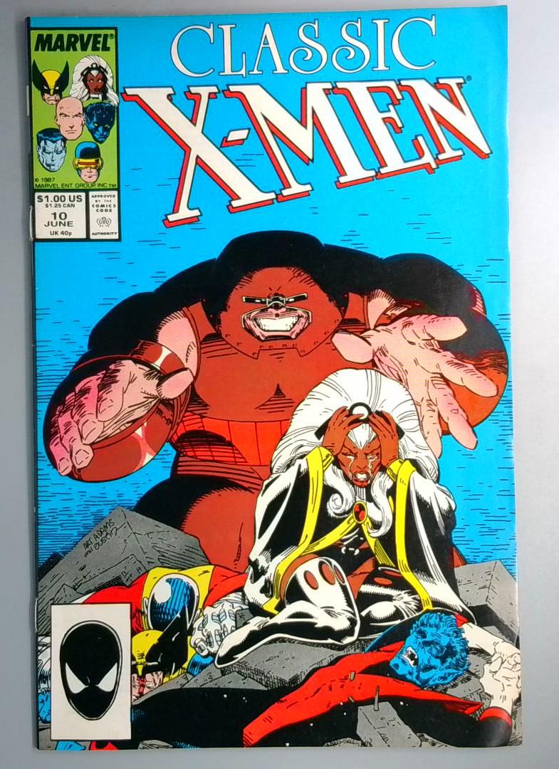 Classic X-Men #10 Direct Edition Marvel 1987 OE1