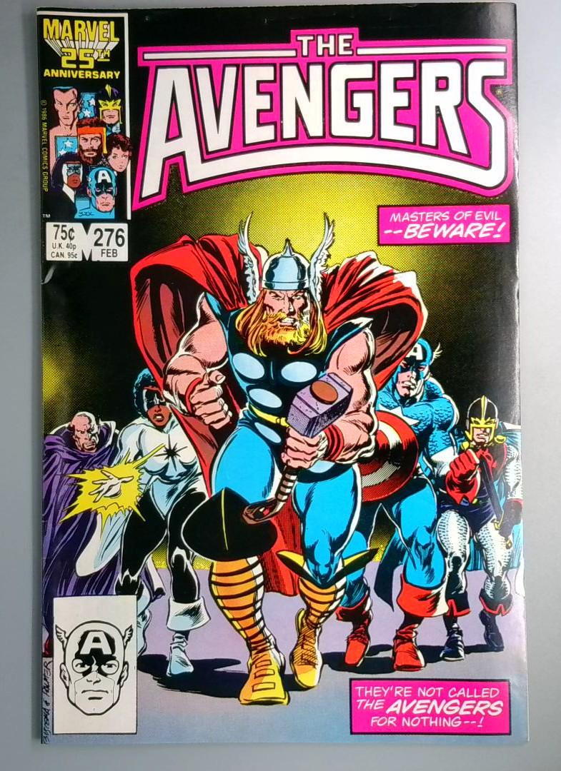Avengers #276 Masters of Evil Assault on Avengers Mansion Marvel 1987 OE1