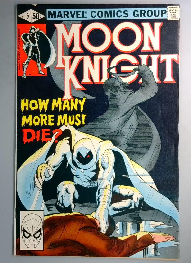 Moon Knight #2 Direct Edition Marvel 1980 OE1