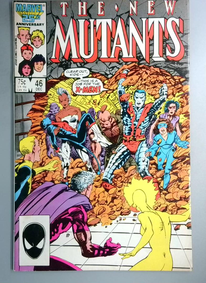 New Mutants #46 Mutant Massacre Direct Edition Marvel 1986 OE1