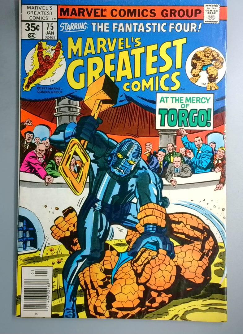 Marvel's Greatest Comics #75 Marvel 1977 OE1