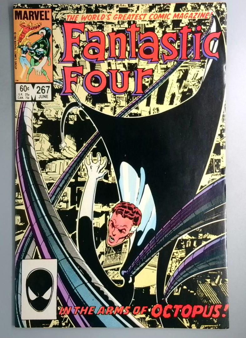Fantastic Four #267 Death of Valeria Richards Direct Edition Marvel 1984 OE1